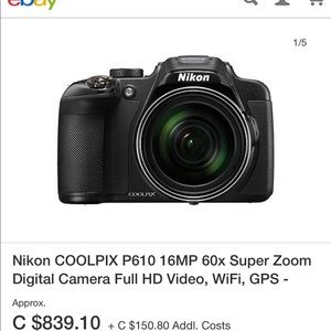 Nikon COOLPIX P610